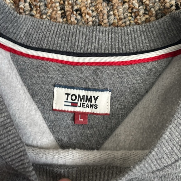Tommy Hilfiger Grey and Blue Long Sleeve Shirt - Picture 2 of 6
